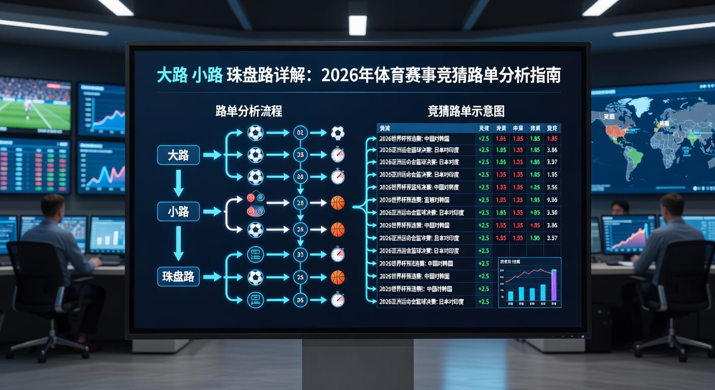 大路 小路 珠盘路实战判断与投注技巧