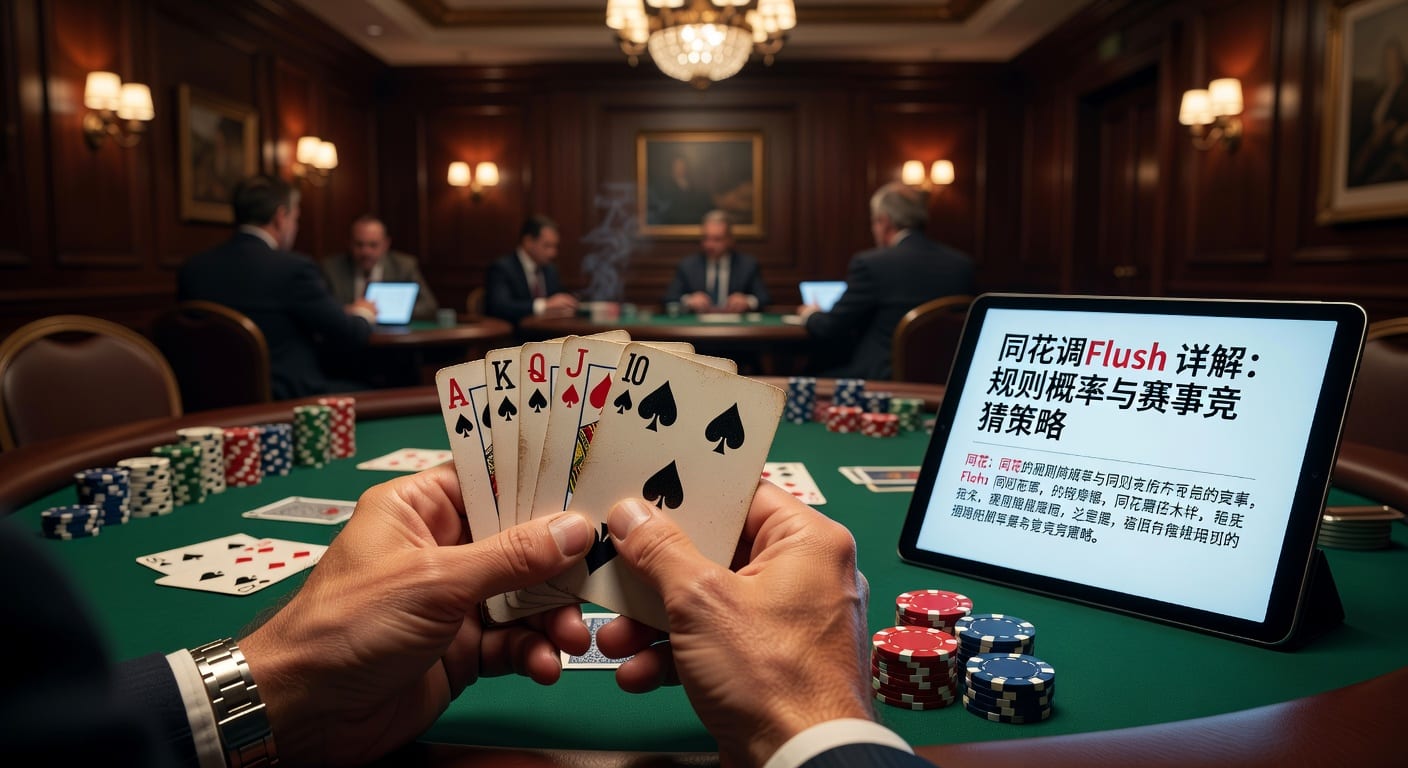 同花顺 straight flush 解析｜牌型规则与实战判断