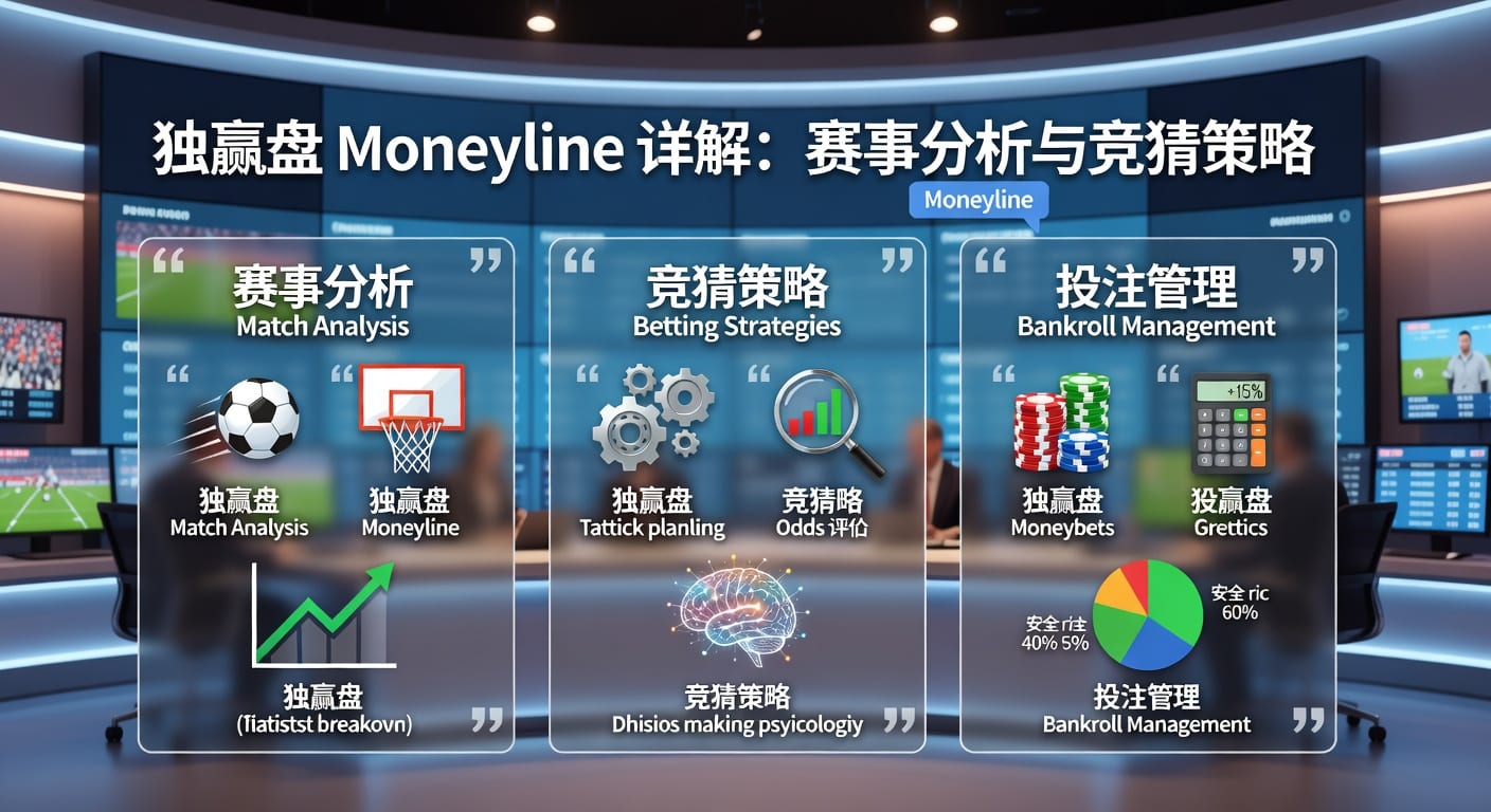 独赢盘 moneyline｜赔率体育官网看懂胜负盘