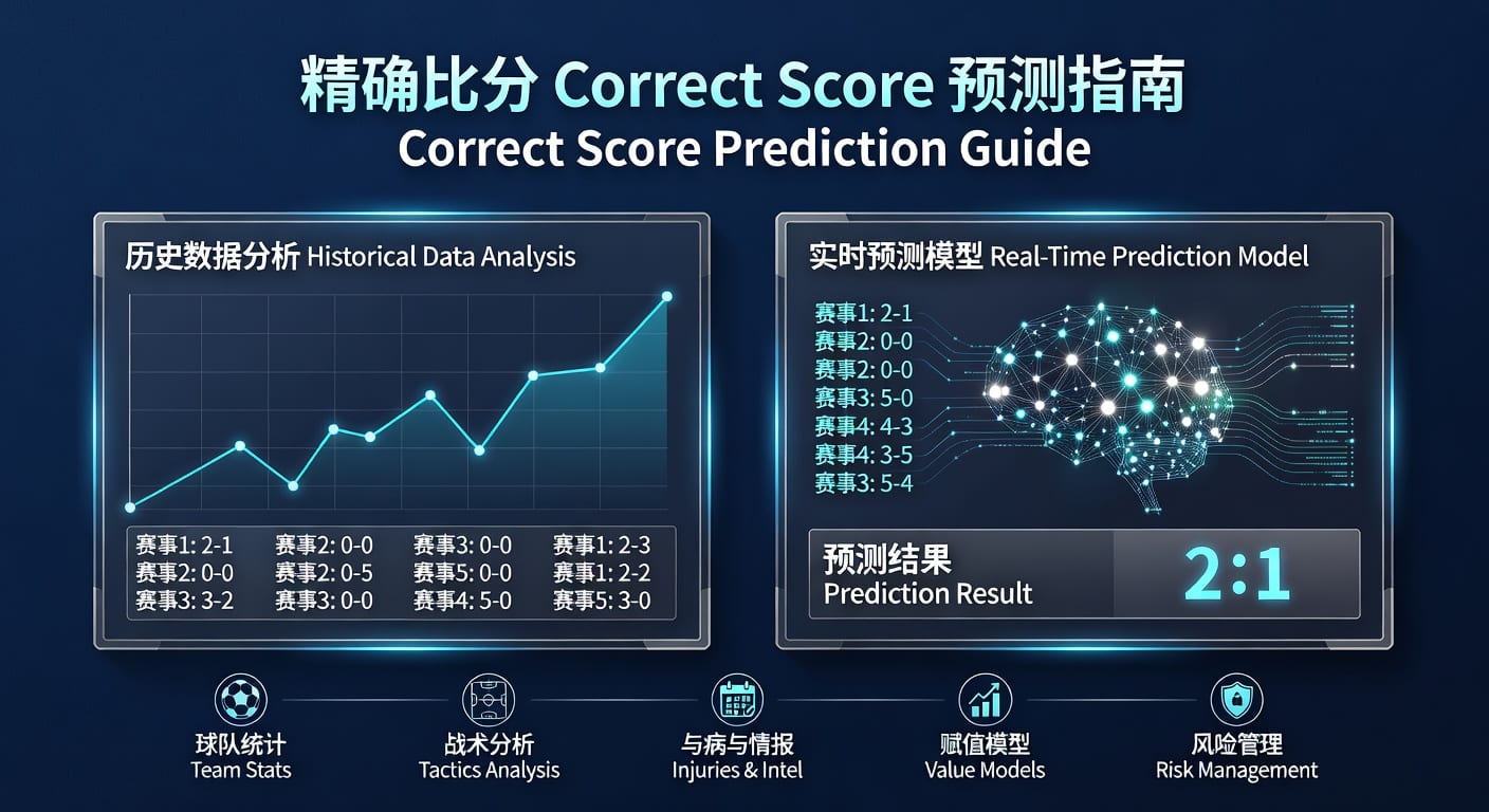 精确比分 correct score：雷速体育官网投注技巧与2026年实战思路